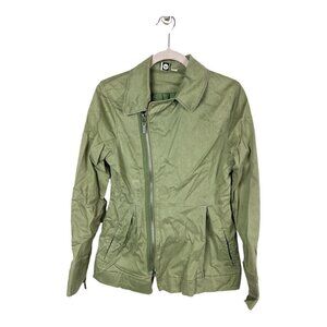 Roxy green zip‎ up jacket